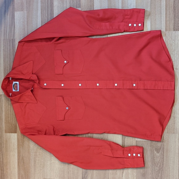 Vintage Miller red western shirt - Picture 1 of 5